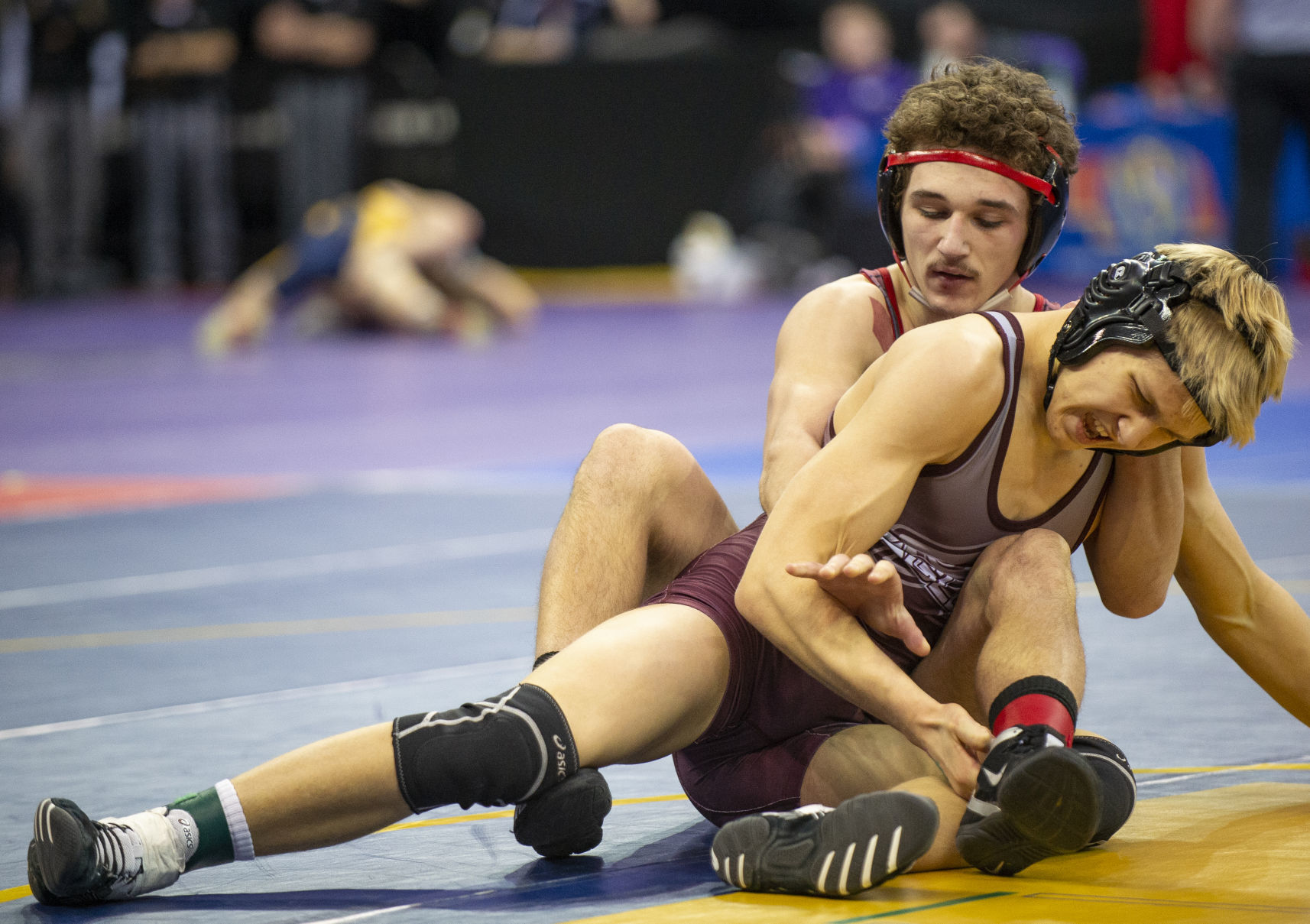 State wrestling semifinals, 2.15